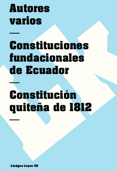 Constitución quiteña de 1812