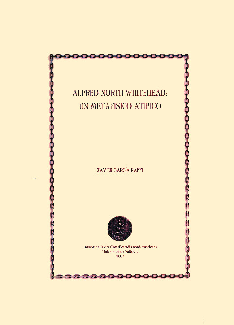 Alfred North Whitehead: un metafísico atípico