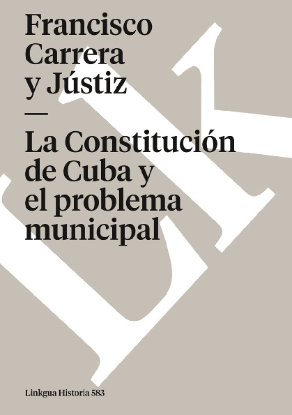 La Constitución de Cuba y el problema municipal