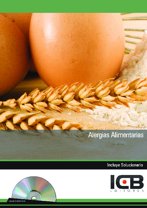 Alergias Alimentarias (Adaptado Normativa Europea 1169/2011)- Incluye Contenido Multimedia