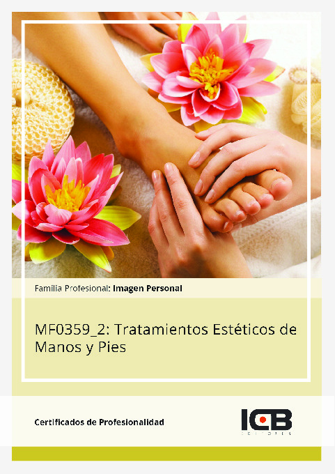 Mf0359_2: Tratamientos Estéticos de Manos y Pies