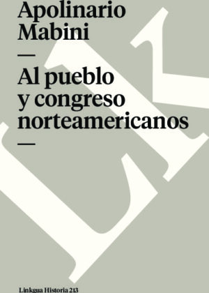 Al pueblo y congreso norteamericanos