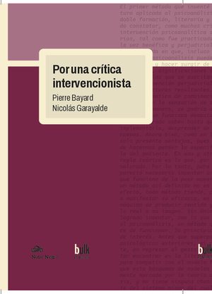 Por una crítica intervencionista