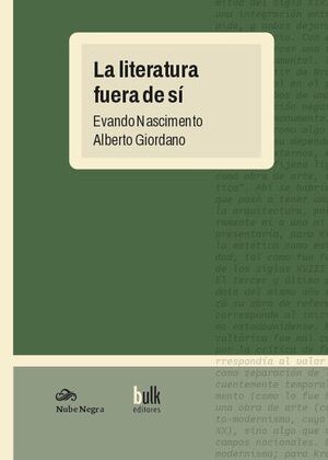 La literatura fuera de sí