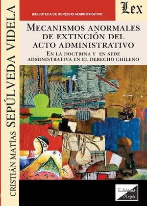 Mecanismos anormales de extincion del acto adminisrativo
